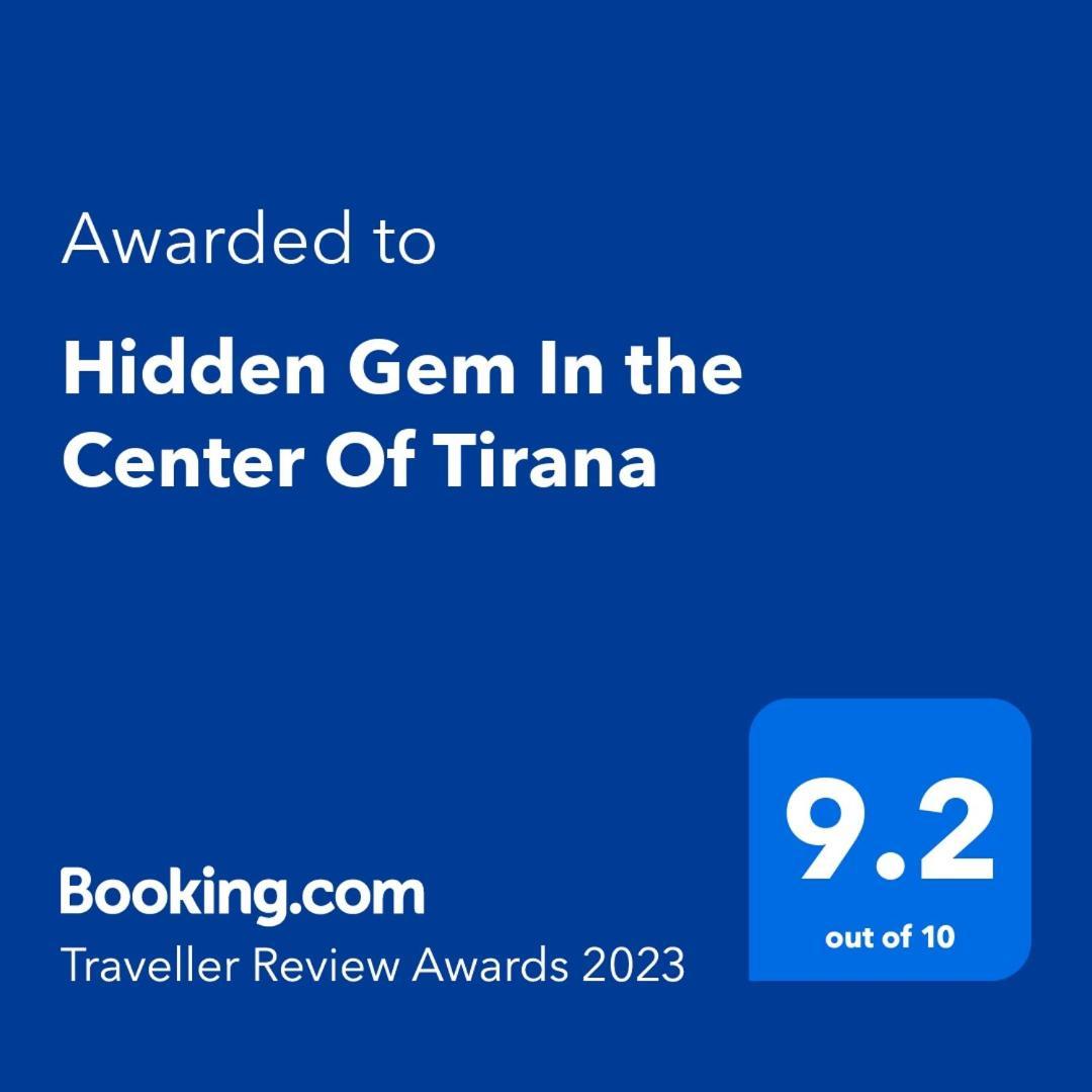 Hidden Gem In The Center Of Tirana Lägenhet Exteriör bild